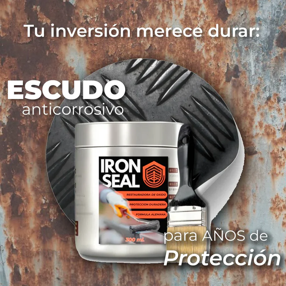 Iron Seal Pintura Renueva y Protege tus Superficies (Original) ✅
